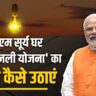पीएम सूर्य घर योजना: 6.75 प्रतिशत ब्याज दर पर 2 लाख रुपये तक का बिना किसी गारंटी के ऋण(लोन) पाएं ।